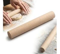 PEEWIT Rolling pin fi30 mm L200 mm wooden for kitchen kitchen turned kitchen pawn made of beech wood