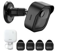 PEF Wall Mount for Blink Outdoor 4 (4th Gen) & Blink Outdoor (3rd Gen), 4 Pack Weatherproof Protective Housing and 360° Adjustable Mount with Sync Module 2 Mount (Blink Camera Not Included, Black)