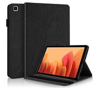 Pefcase Samsung Galaxy Tab A7 10.4'' Case 2020 Lightweight PU Leather Flip Wallet Stand Cover Shell with Card Pocket Pencil Holder for Galaxy Tab A7 10.4 Inch SM-T500/505/507 - Black
