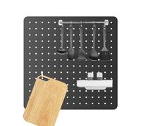 Peg Board Organizer | Desk Wall Organizer Storage Peg Board | Multifunctional Panels Organization for Tools Stationery Daily Necessities Decorations Display Kitchen Bedroom