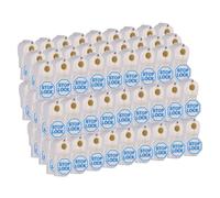 Peg Hook Locks Stop Lock 100pcs Plastic Red Stop Locks Retail Peg Hook Security Board Retail Security Display White 5mm
