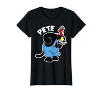 Peg Leg Pete Putrid Vintage Cartoon Value Graphic T-Shirt, Women, Black, XL