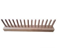 Peg Looms for Weaving Wool, Fleece, Rags into Mats, Rugs etc British Made (450mm Long wiht 30mm spacing)