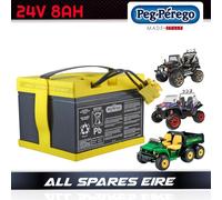 PEG PEREGO 24V VOLT 8AH BATTERY FOR RZR 900 XP, GAUCHO XP & JOHN DEERE 6X4