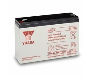 Peg Perego Bob The Builder 6V 12Ah Ride-On Toys Replacement Yuasa AGM Battery