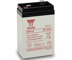 Peg Perego Ducati 1098 Cycle 6V 4Ah Ride-On Toys Replacement Yuasa AGM Battery