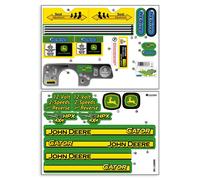 Peg Perego John Deere Gator HPX Replacement Sticker Decal Set