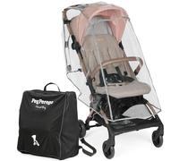PEG PEREGO Mon Amour Flight Pushchair W/Rain Cover the Ultra-Compact Headboard Stroller 5.4 kg Weight