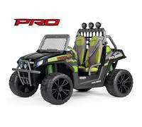 Peg Perego Polaris RZR PRO Green Shadow, 24V Off-Road Vehicle for Kids, 6+ years