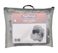 Peg Perego Primo Viaggio Rain Cover - Accessory - Approved for Use with Any Peg Perego Primo Viaggio Infant Car Seats - Clear with Light Grey