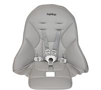 Peg Perego Siesta high Chair Replacement Upholstery with seat Belt, Ice (Grey)