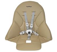 Peg Perego Siesta/Prima Pappa Zero 3 high Chair Replacement Upholstery with seat Belt, Noce (Beige)