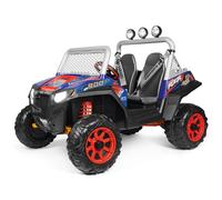Peg Perego Children's 24V Polaris RZR 900XP Off Road Vehicle, Blue (Bright Blue)