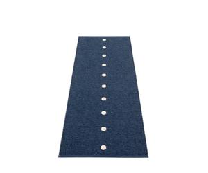 Peg Plastic Carpet 70x200 cm Pappelina Dark Blue - 7340020462475