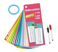 Peg Puzzles for Toddlers 1-3 Learning Cards For Children's Bridge Program Between Kindergarten And Elementary School Focusing On Addition Subtraction Multiplication And Division Little Kid (18×7×1cm)