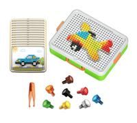 Peg Puzzles Logical Thinking Mushroom Peg 3D Educational Toys