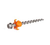 Peg & Stop Heavy Duty (P&S HD) Screw Peg 20 cm • Pack of 4 (HP60) • For The Harshest Conditions When Camping
