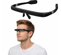 PEGASI 2 - Sad Light Therapy Glasses, Improve Your Sleep Quality in 7 Days, Feather-Light Black