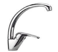 PEGASO High Spout Sink Mixer with Chrome Swivel Spout
