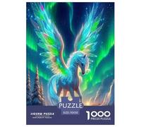 Pegasus 1000 Piece Fairy Tale Animals Jigsaw Puzzles for Adults And Kids Family Puzzle Educational Games 1000 Pieces Stress Reliever Birthday Gifts 70x50cm/1000pcs