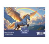 Pegasus 1000 Piece Jigsaw Puzzle For Adults Challenging Game Stress Relief Puzzle Cultivate The Spirit of Teamwork for Family Decorations 38x26cm/1000pcs