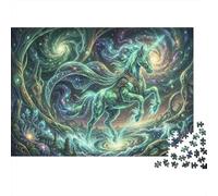 Pegasus 500 Piece Wooden Jigsaw Puzzle,Educational Toy,Stress Relief,Gift Idea Unicorn,Impossible Challenge,Wood,Adults & Kids 14+,Home Wall Decor (52x38cm)
