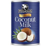 Pegasus Coconut Milk 400ml Pack of 1, Creamy Dairy-Free Coconut Milk for Curries, Soups, Sauces, Desserts, Gluten-Free, Authentic Tropical Coconut Flavor for Everyday Cooking