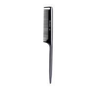 Pegasus Fine Teeth Tail Comb With Sectioning Hook 126 In Black Black
