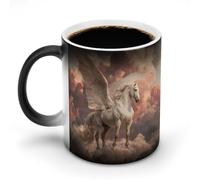 Pegasus Horse Coffee Cup Mugs with Handle Hot Changing
