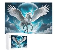 Pegasus in Flight Jigsaw Puzzle, 1000 PCS, Indoor Activity for The Home, A Relaxing Challenge for Adult Puzzle Enthusiasts