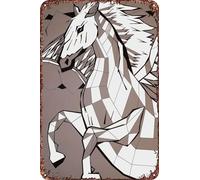 PEGASUS IN FLIGHT TV program Poster Retro Funny Metal Tin Sign, Outdoor Home Wall Decoration 8x12inch