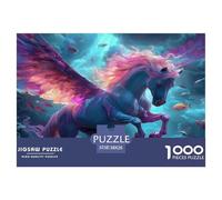 Pegasus Jigsaws 1000 Pieces for Adults Or Families Fit Together Perfectly Impossible Educational Games Challenging Wildlife Home Decoration 38x26cm/1000pcs