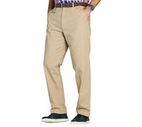Pegasus Men's Cotton Chino Trousers with Stretch Waistband Versatile, Comfortable & Stylish Smart Casual Pants Sand 46W / 29L