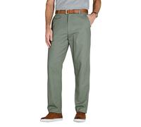Pegasus Men's Cotton Chino Trousers with Stretch Waistband Versatile, Comfortable & Stylish Smart Casual Pants Sage 34W / 27L