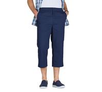 Pegasus Men's Cotton Rugby Crop Trousers with Elasticated Waist, Casual Summer Cropped Pants Navy 36W