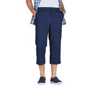 Pegasus Men's Cotton Rugby Crop Trousers with Elasticated Waist, Casual Summer in Navy | Size: 44 Pegasus Navy 44