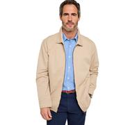Pegasus Men's Durable Cotton Lightweight Jacket, Fully Lined with Chambray Fabric & in Off-White | Size: Large Pegasus Off-White L