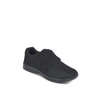 Pegasus Men's Mesh Touch Fasten Trainer Extra Wide in Black | Size: 10 Pegasus Black 10