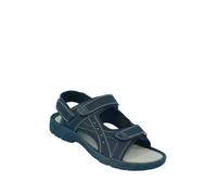 Pegasus Men's Extra Wide Sandals with Touch Fasten Straps, Adjustable Cotton Canvas, Cushioned Breathable Sole for Lightweight Comfort Black 10