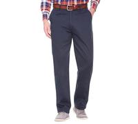 Pegasus Men's Fleece Lined Chino Trousers Cosy, Sharp and Smart Casual Pants for Your Comfort Navy 38W / 31L