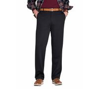 Pegasus Men's Fleece Lined Stretch Trousers for Thermal Winter Warmth with Super Stretch Comfort Black