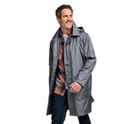Pegasus Men's Fleece-Lined Waterproof Parka Coat in Charcoal | Size: Large Pegasus Charcoal L