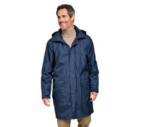 Pegasus Men's Fleece-Lined Waterproof Parka Coat in Navy | Size: Large Pegasus Navy L