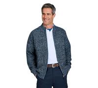Pegasus Men's Full Zip Fleece Zipper Cardigan Navy 38