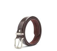 Pegasus Mens Leather Belt Casual Jean Work 1.5 inch Wide Brown