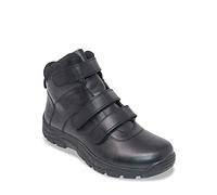 Pegasus Men's Leather Boots Water Resistant Touch Fasten Wide Fit
