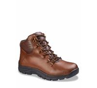 Pegasus Men's Leather Waterproof Wide Fit Lace Hiker Boot in Brown | Size: 10 Pegasus Brown 10