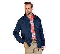 Pegasus Men's Lightweight Showerproof Blouson Jacket with Elasticated Cuffs & Hem in Navy | Size: Small Pegasus Navy S