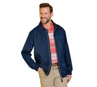 Pegasus Men's Lightweight Showerproof Blouson Jacket with Elasticated Cuffs & Hem, Outdoor Casual Coat Navy L