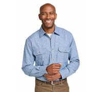 Pegasus Men's Long Sleeve Flannel Shirt Navy XL